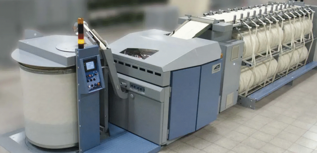 preparation machines combers in re combing